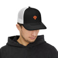 Claw Authority - Orange Shield Trucker Cap