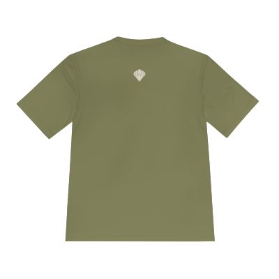 Claw Authority - Olive Emblem Moisture-Wicking Tee